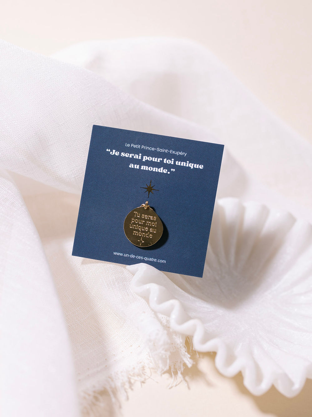 Pendentif "Unique au monde"
