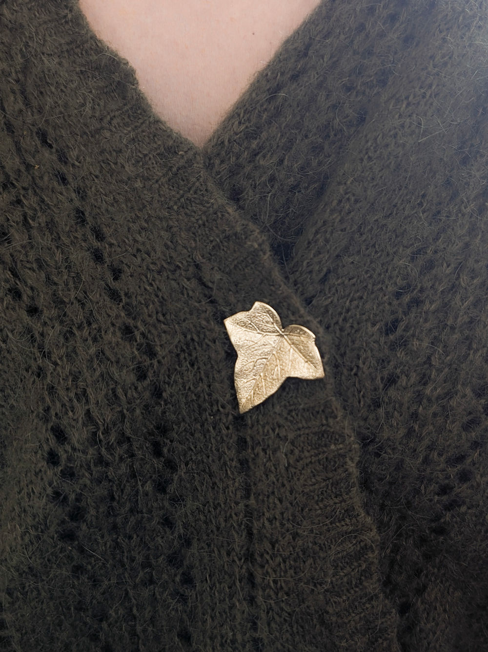 Broche Lierre