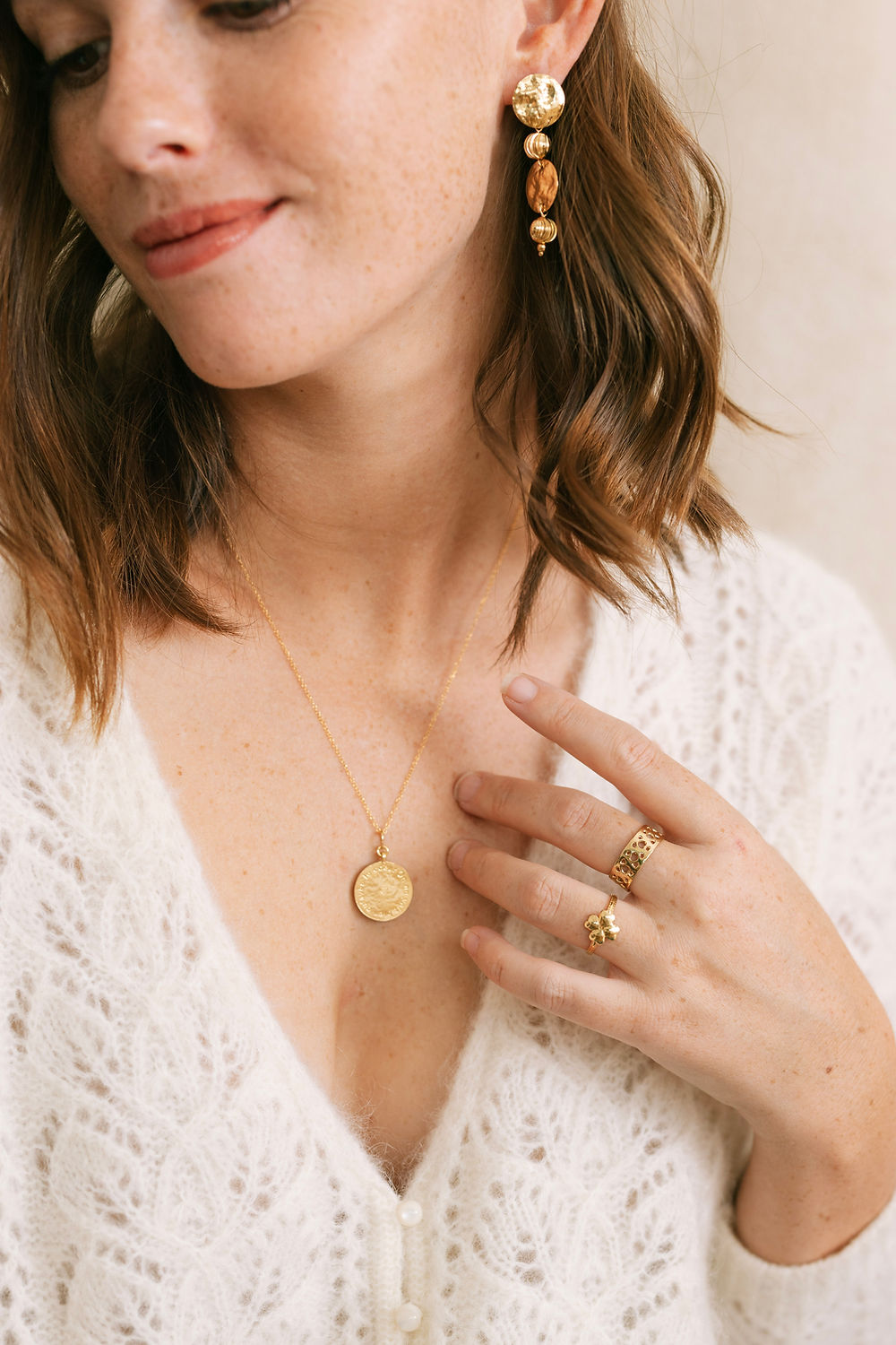 Pendentif "avec le coeur"