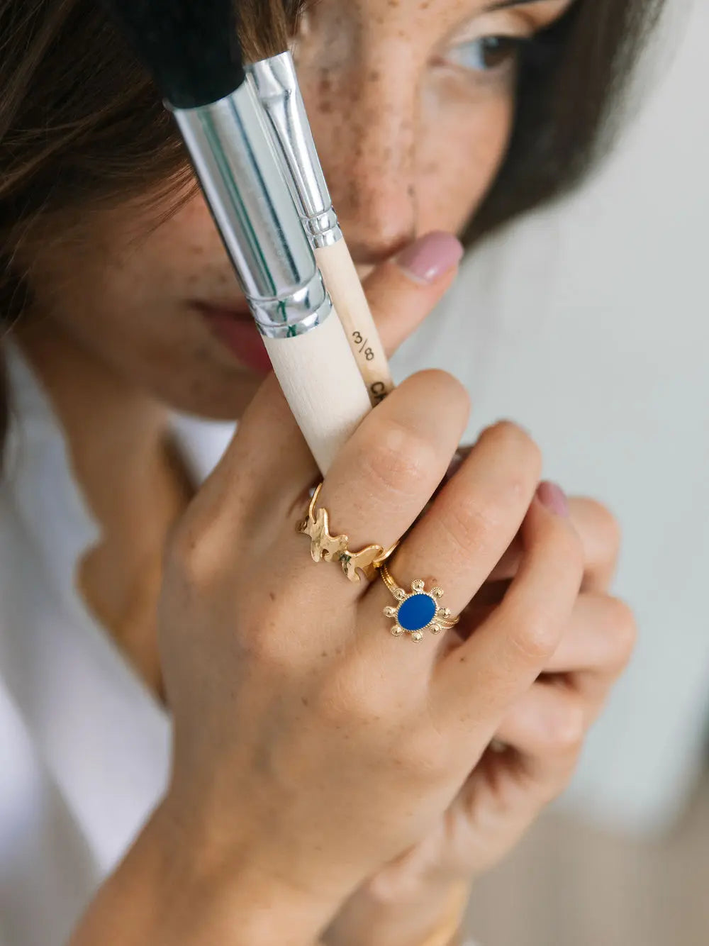 Bague Anémone Un de ces quatre