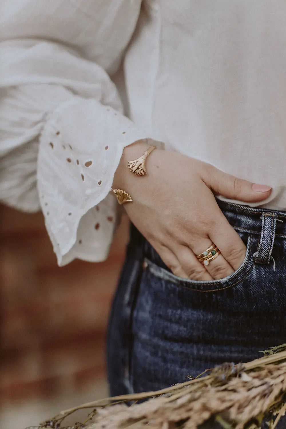 Bague Bambou Un de ces quatre