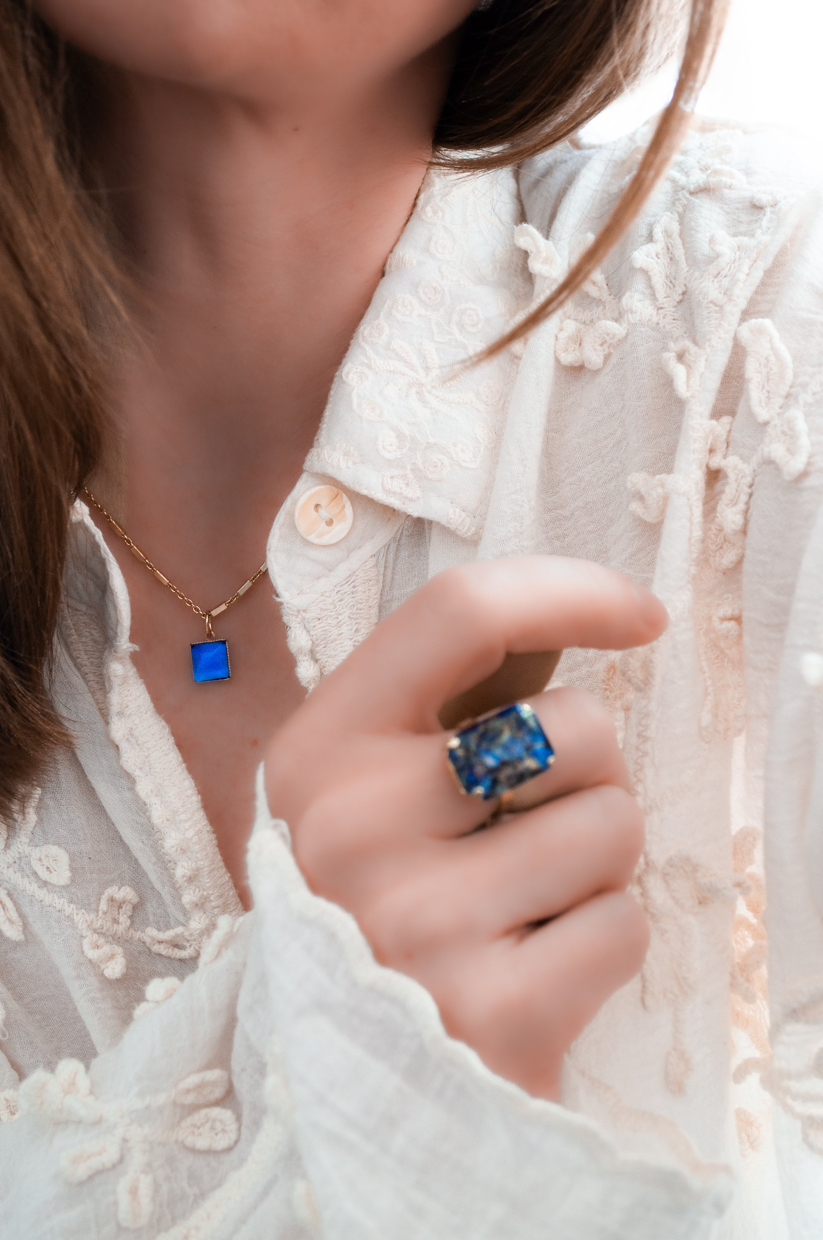 Collier Rê Zellige Un de ces quatre