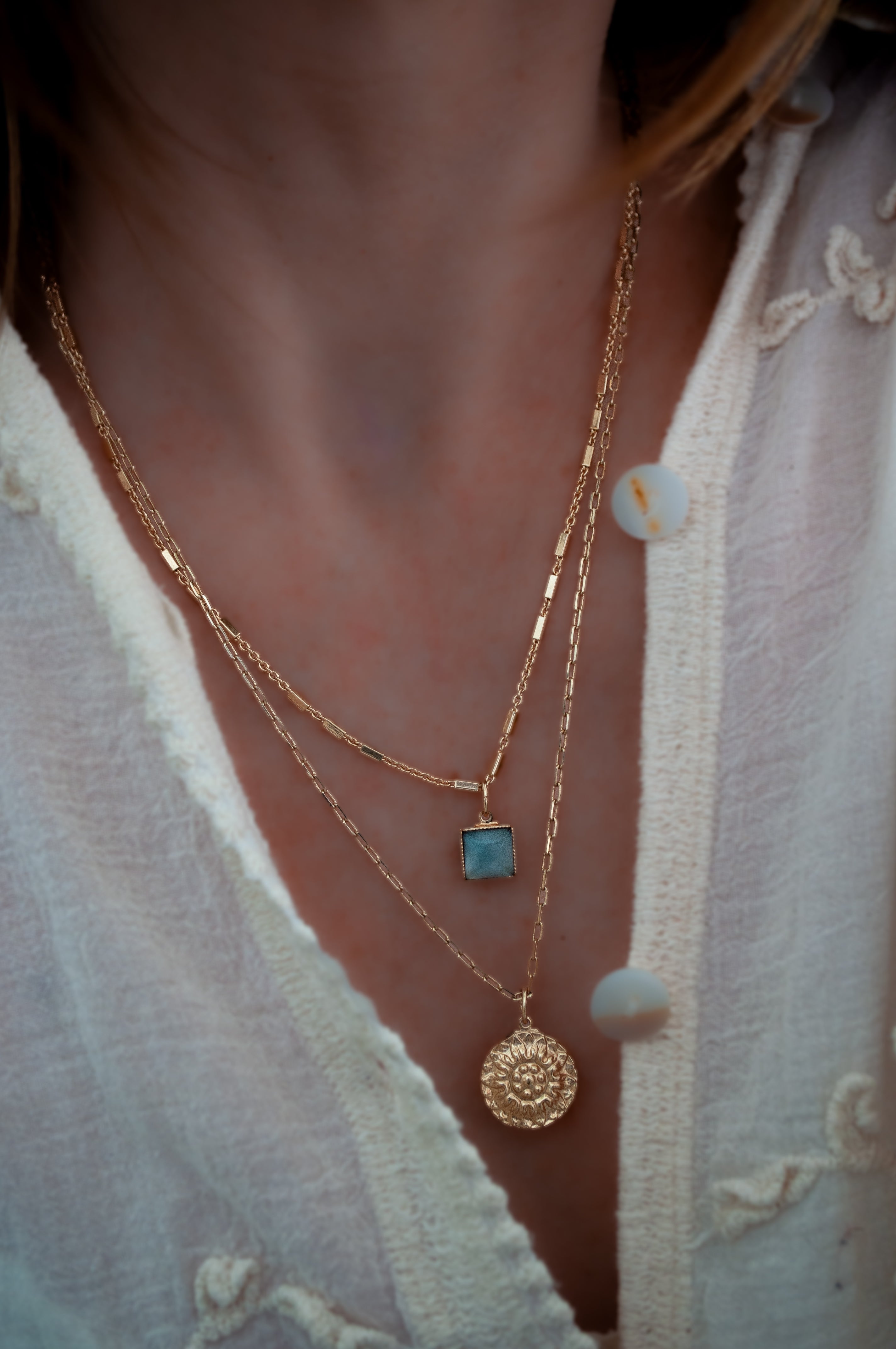 Collier Rê Zellige Un de ces quatre