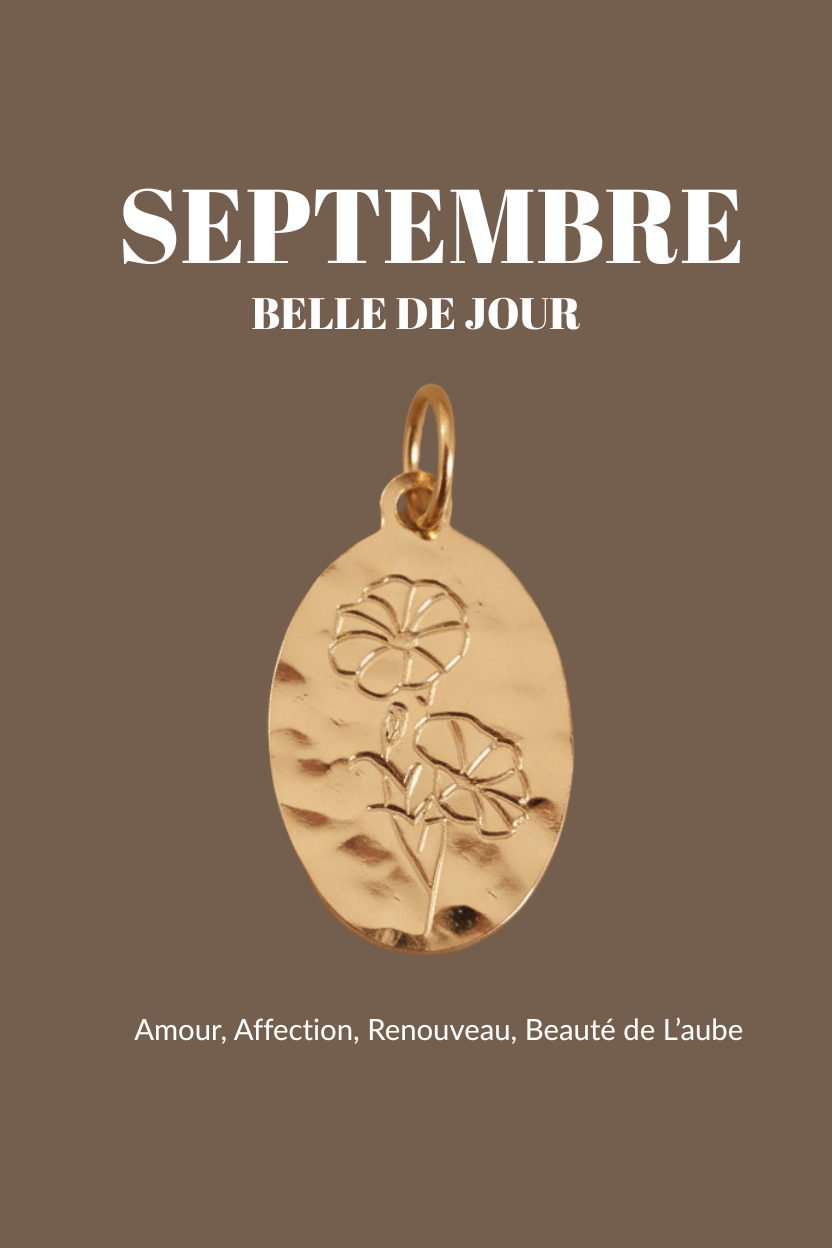 Pendentifs "Fleur de Naissance" Un de ces quatre