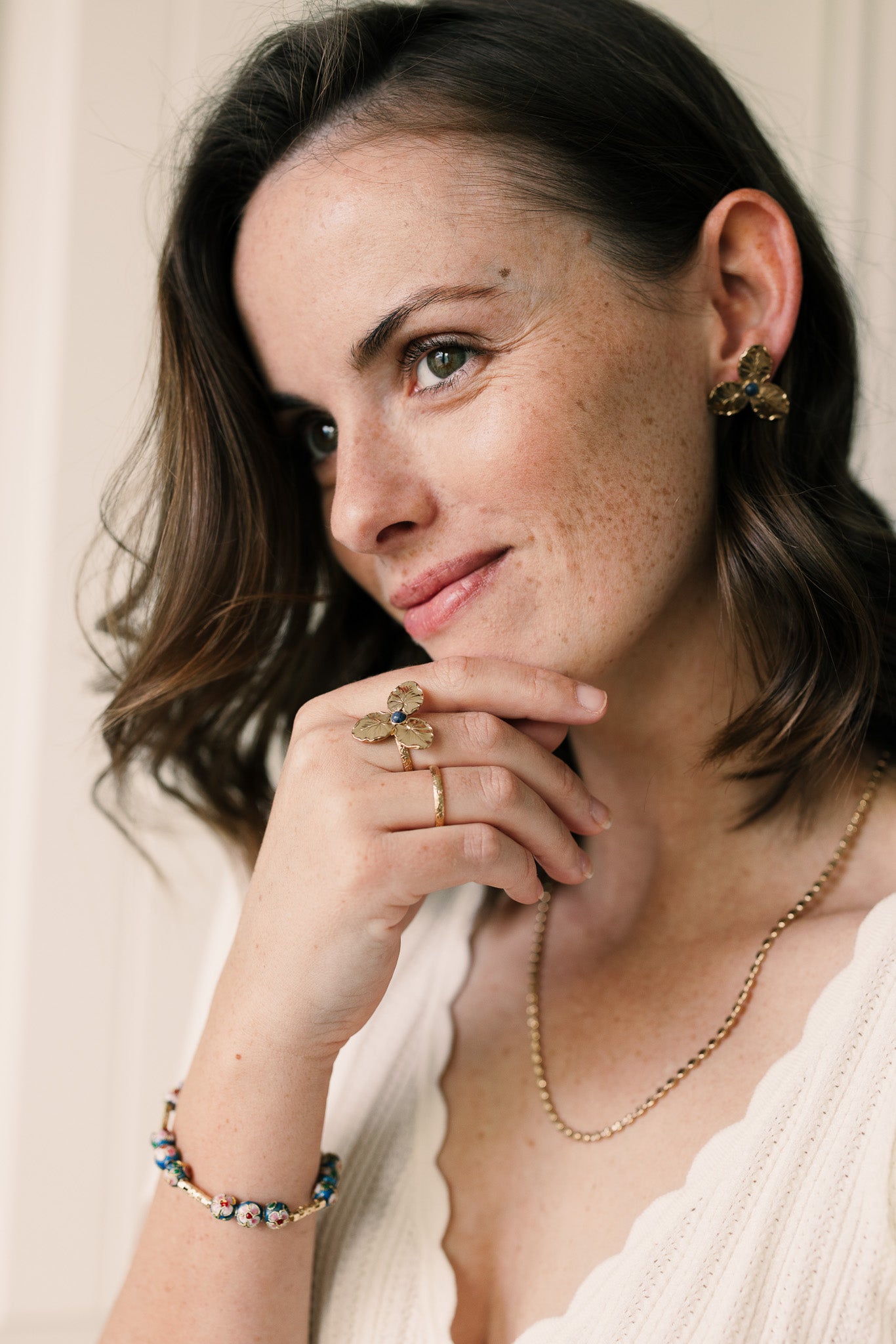 Bague Orchidée