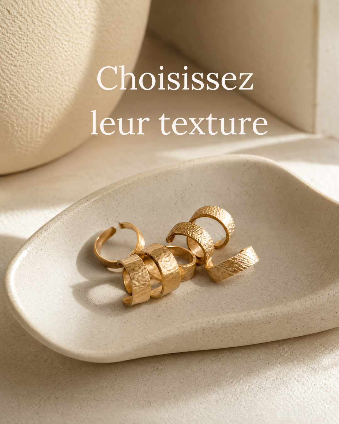 personnalisez vos ear cuff UN DE CES QUATRE
