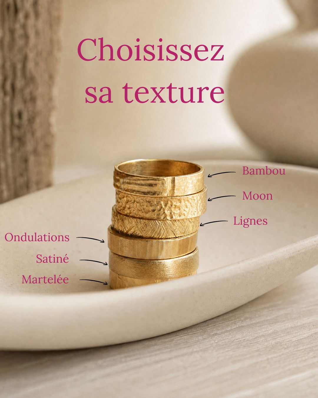 personnalisez votre bague autour d’un goûter UN DE CES QUATRE 