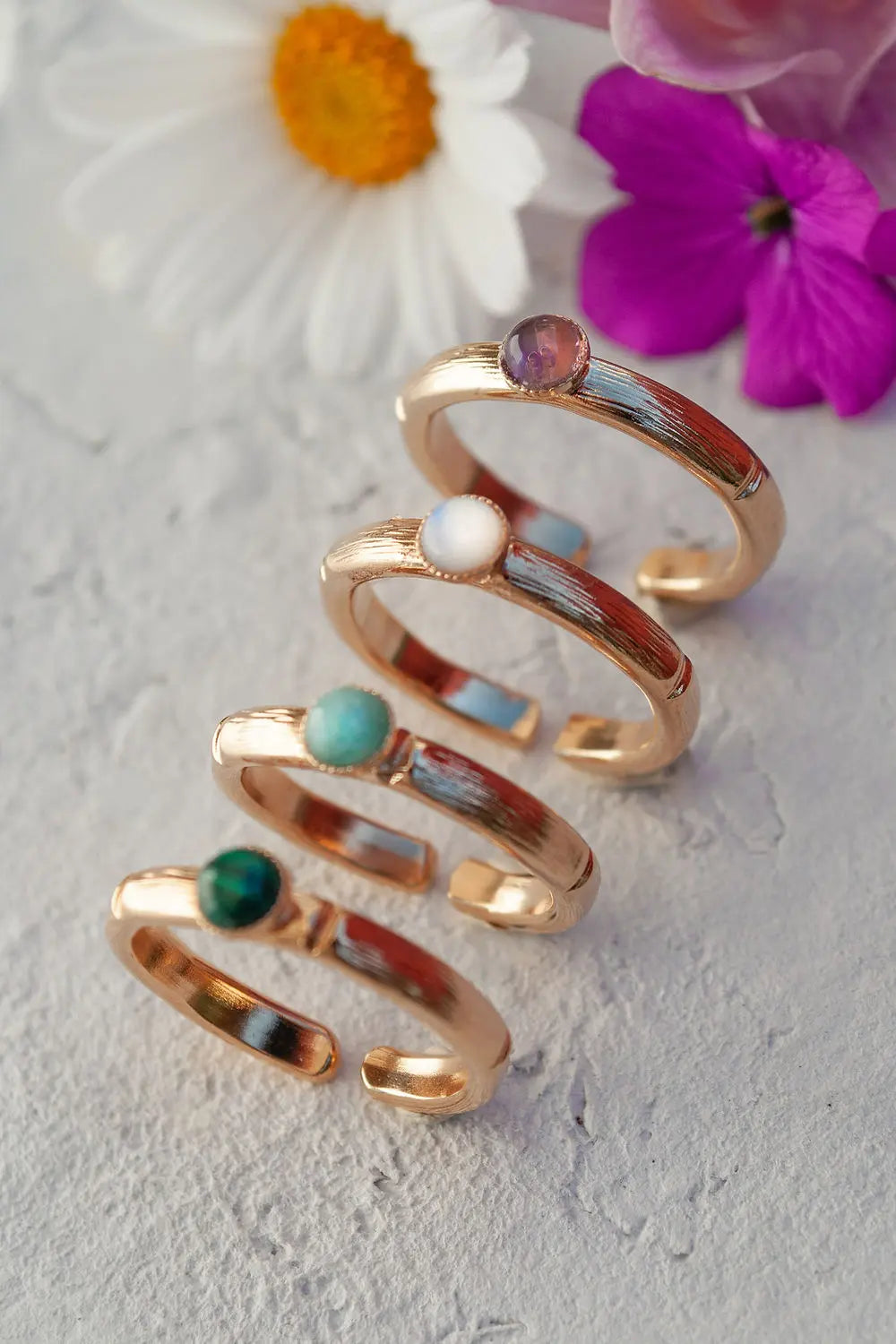 Bague Bambou Un de ces quatre 