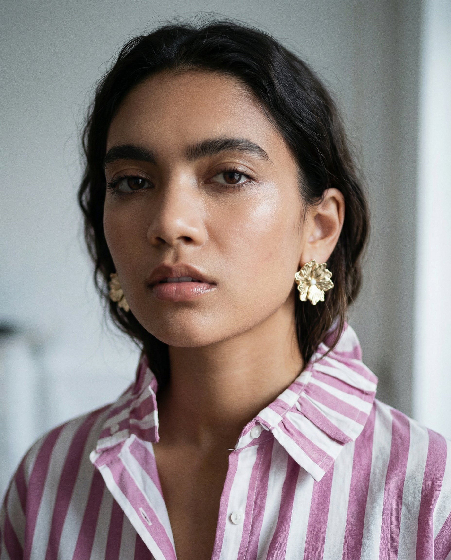 Boucles Camélia UN DE CES QUATRE 