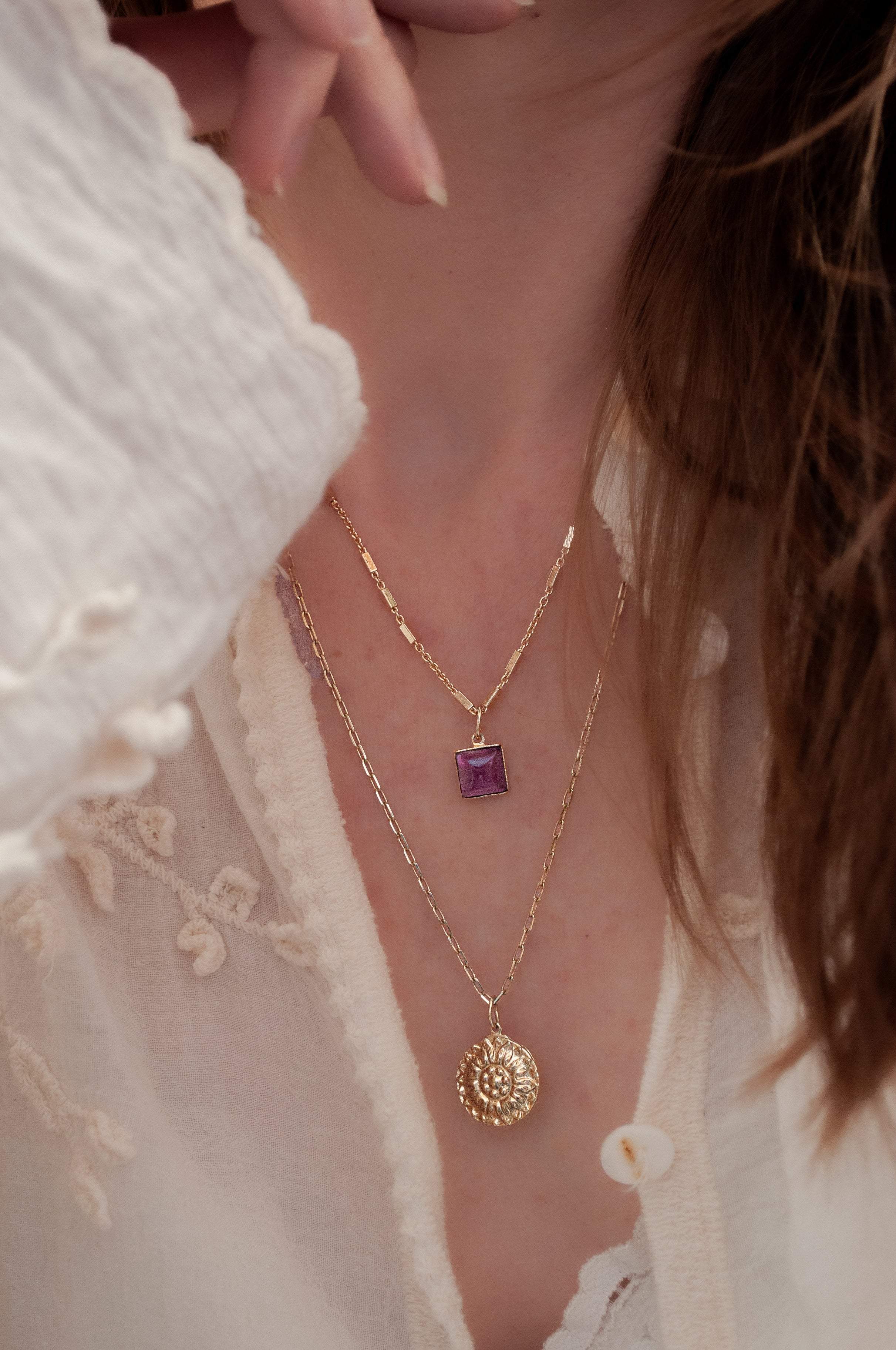 Collier Rê Zellige Un de ces quatre 