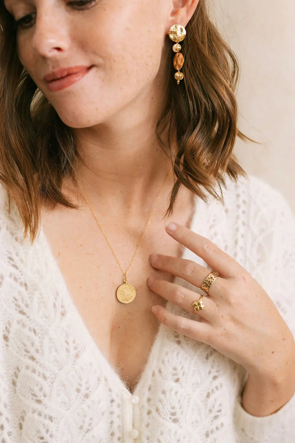 Pendentif "avec le coeur" Un de ces quatre 